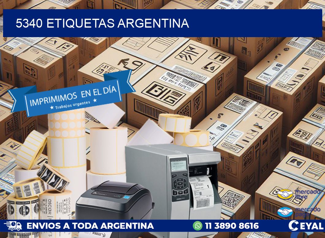 5340 ETIQUETAS ARGENTINA