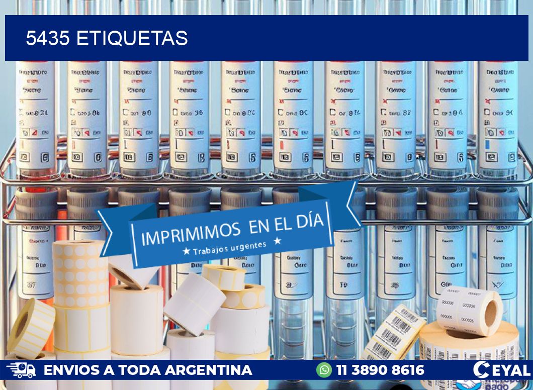 5435 ETIQUETAS