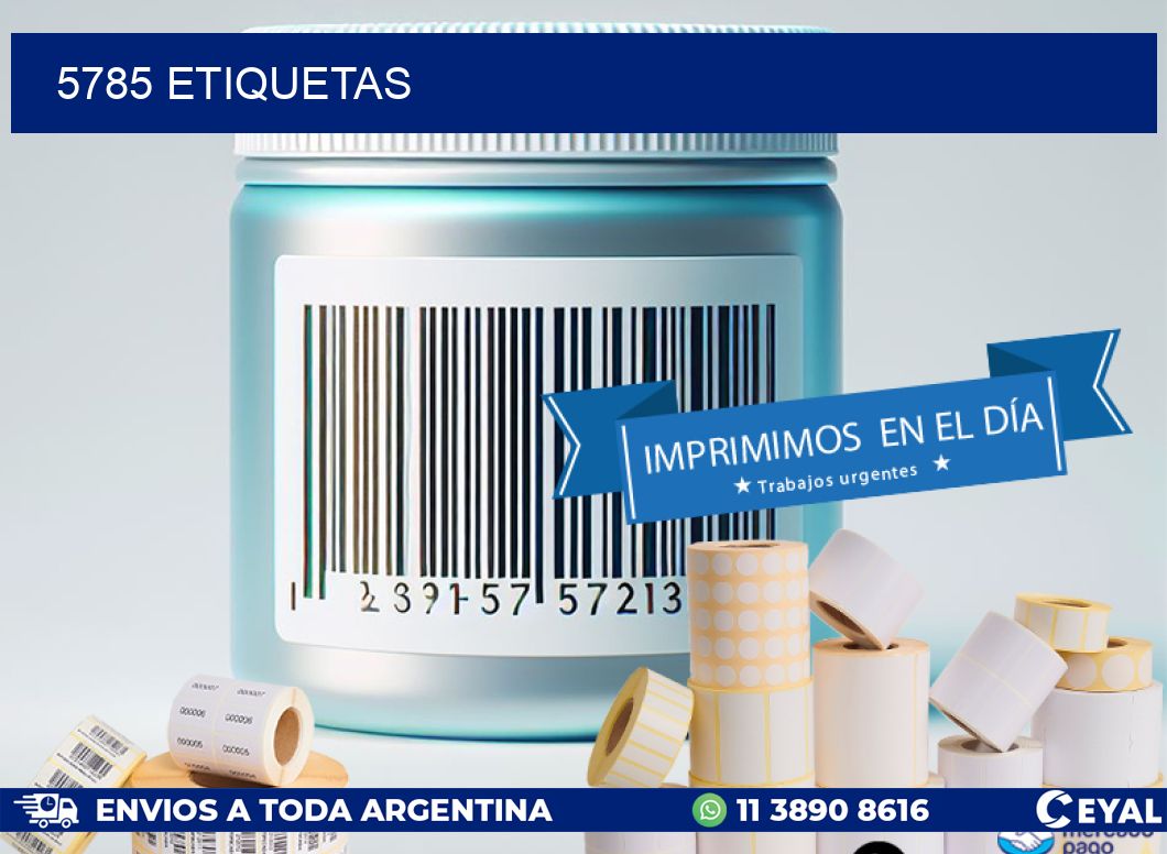 5785 ETIQUETAS