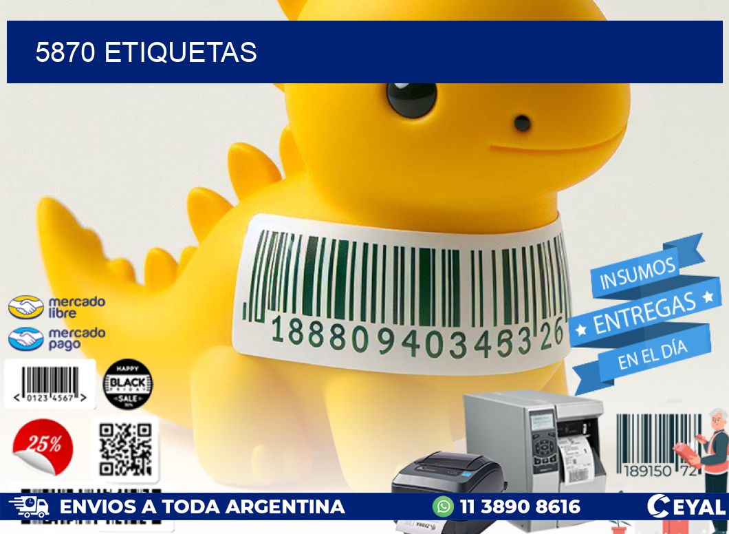 5870 ETIQUETAS