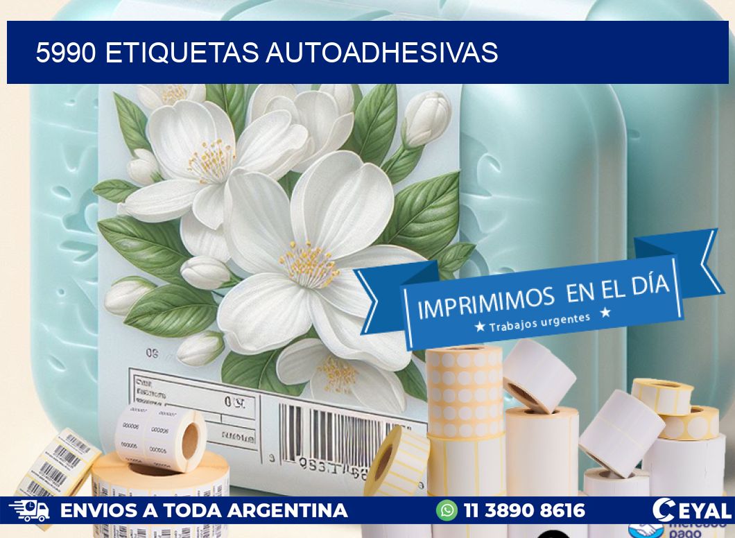 5990 ETIQUETAS AUTOADHESIVAS