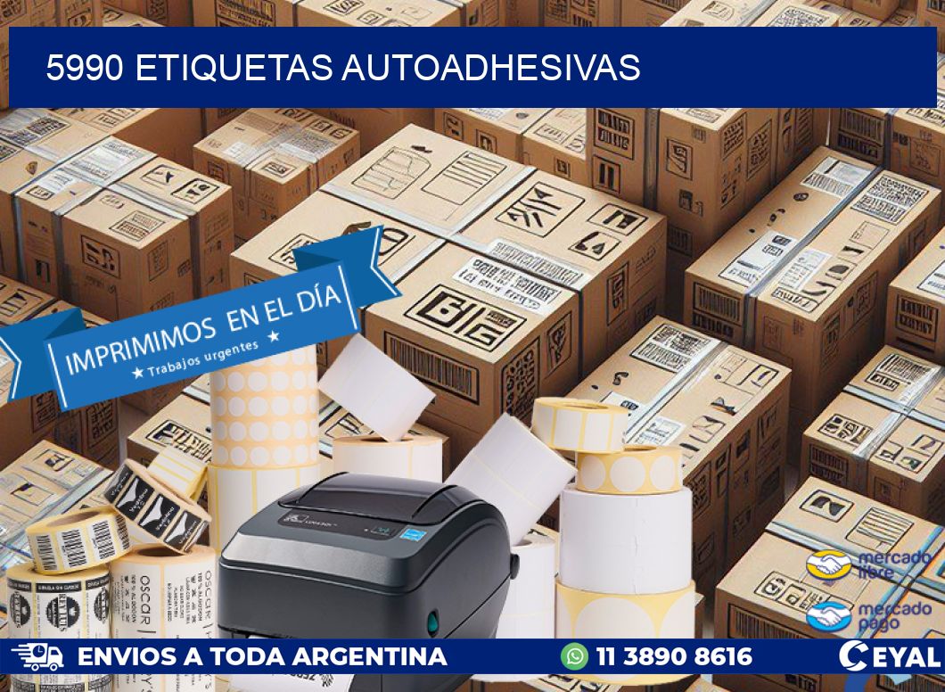 5990 ETIQUETAS AUTOADHESIVAS