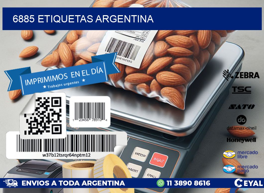 6885 ETIQUETAS ARGENTINA