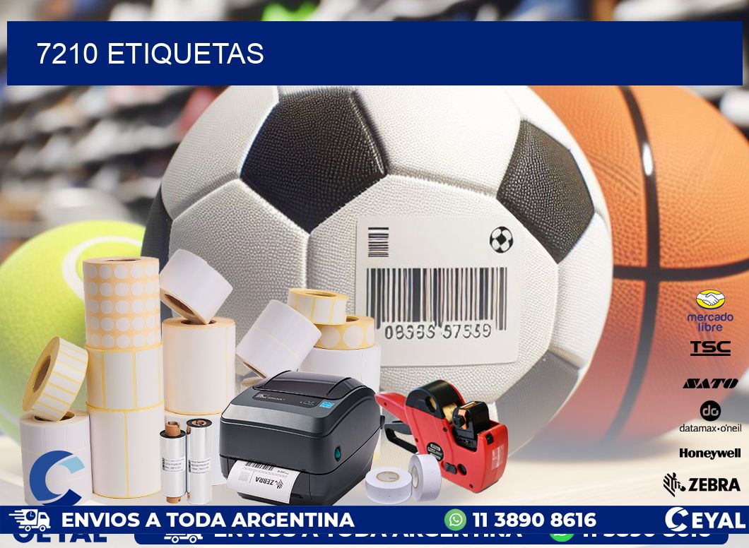 7210 ETIQUETAS
