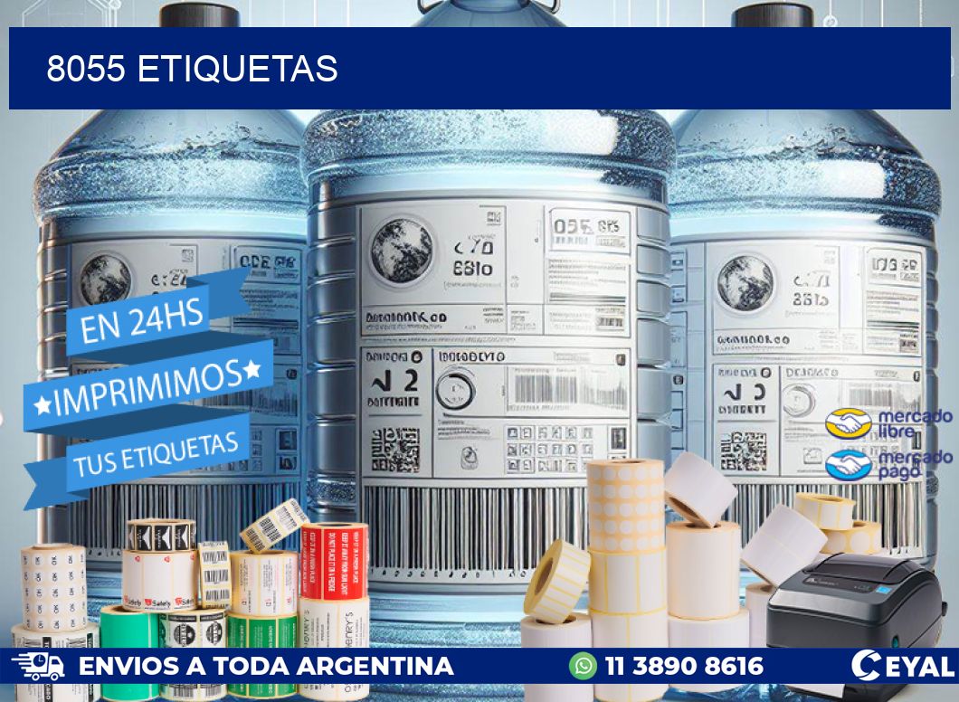 8055 ETIQUETAS