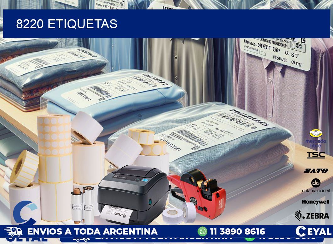 8220 ETIQUETAS
