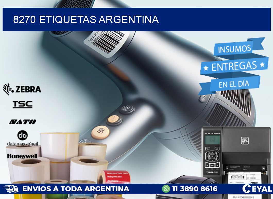 8270 ETIQUETAS ARGENTINA