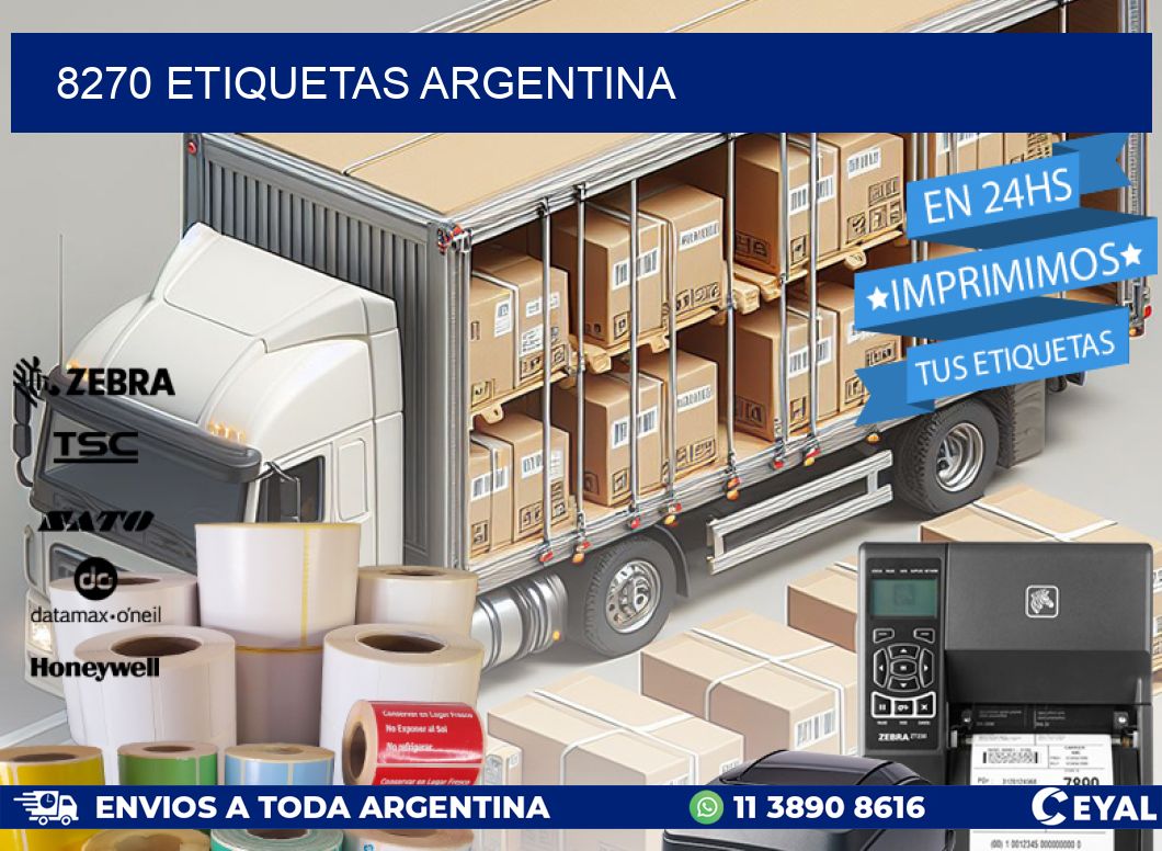 8270 ETIQUETAS ARGENTINA