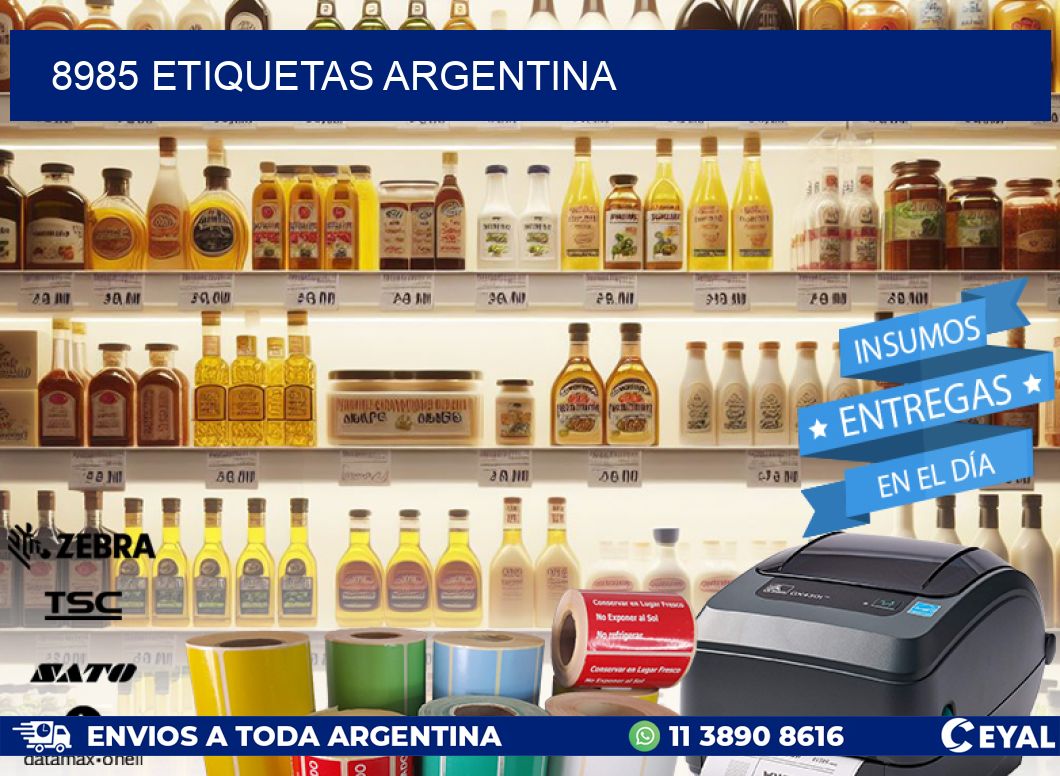 8985 ETIQUETAS ARGENTINA