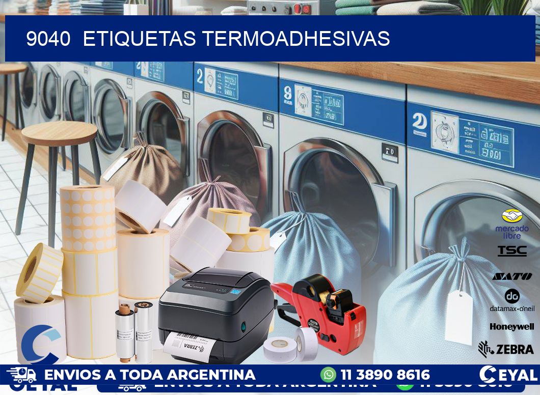 9040  ETIQUETAS TERMOADHESIVAS