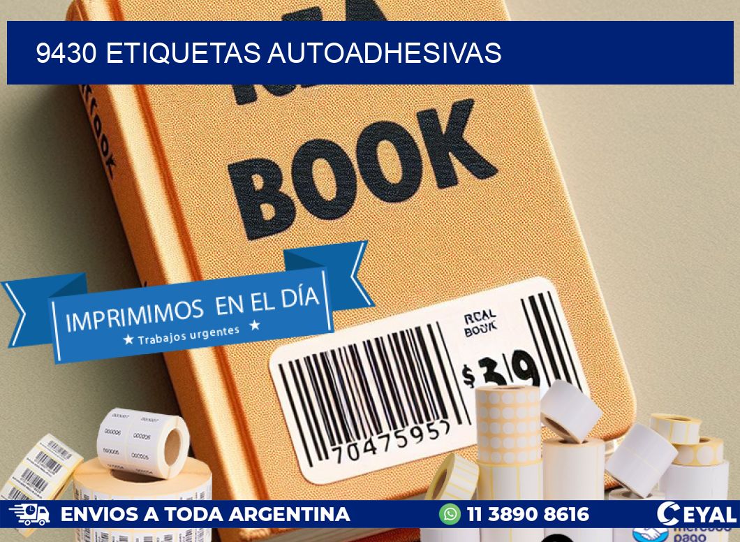 9430 ETIQUETAS AUTOADHESIVAS
