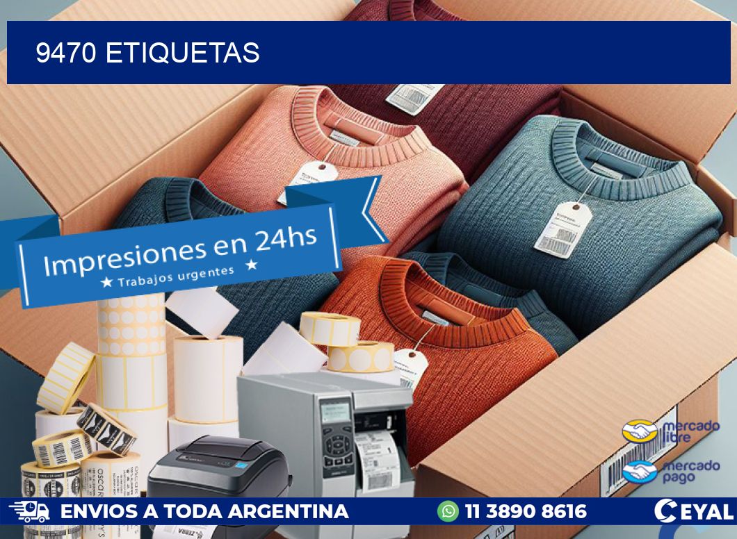 9470 ETIQUETAS