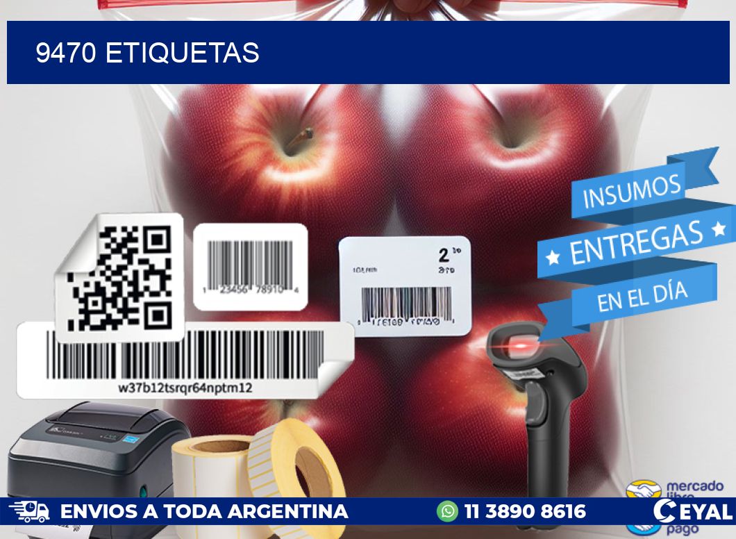 9470 ETIQUETAS