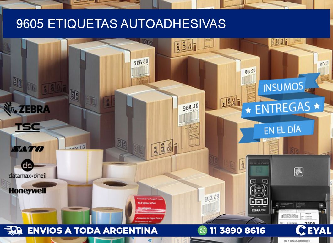 9605 ETIQUETAS AUTOADHESIVAS