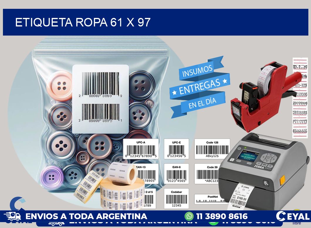 ETIQUETA ROPA 61 x 97