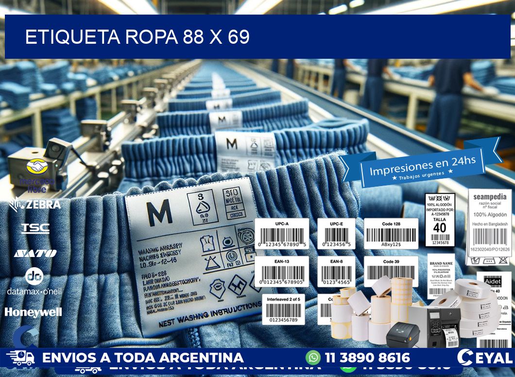 ETIQUETA ROPA 88 x 69