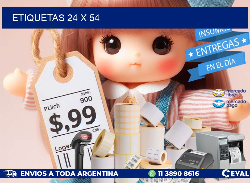 ETIQUETAS 24 x 54