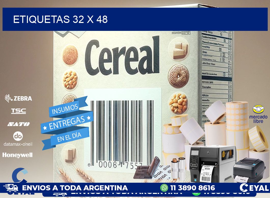 ETIQUETAS 32 x 48