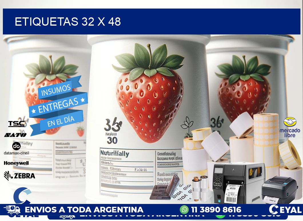 ETIQUETAS 32 x 48