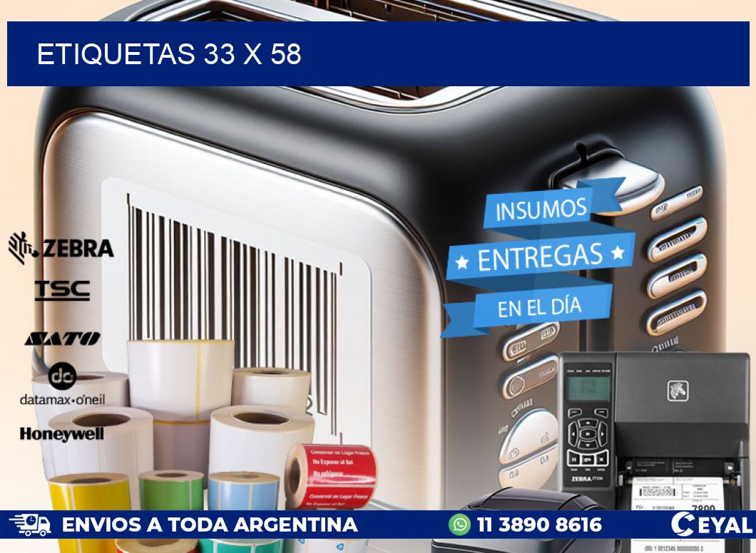 ETIQUETAS 33 x 58