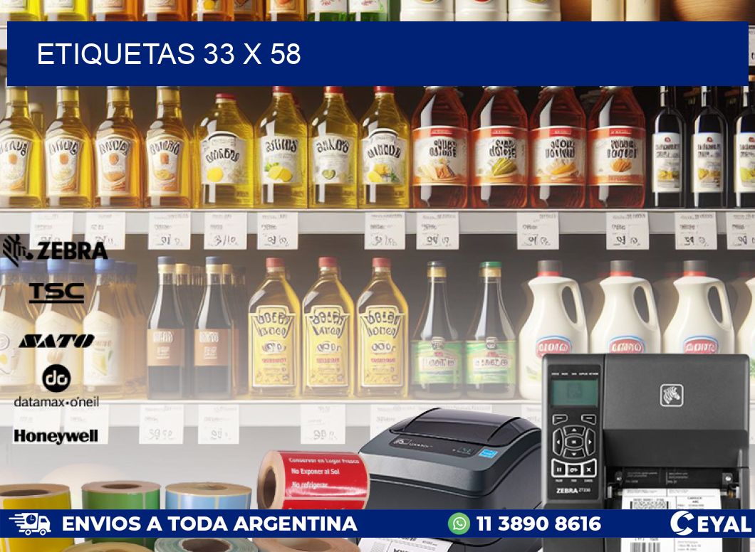 ETIQUETAS 33 x 58