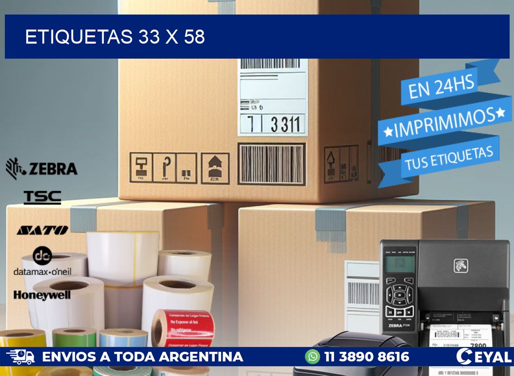 ETIQUETAS 33 x 58