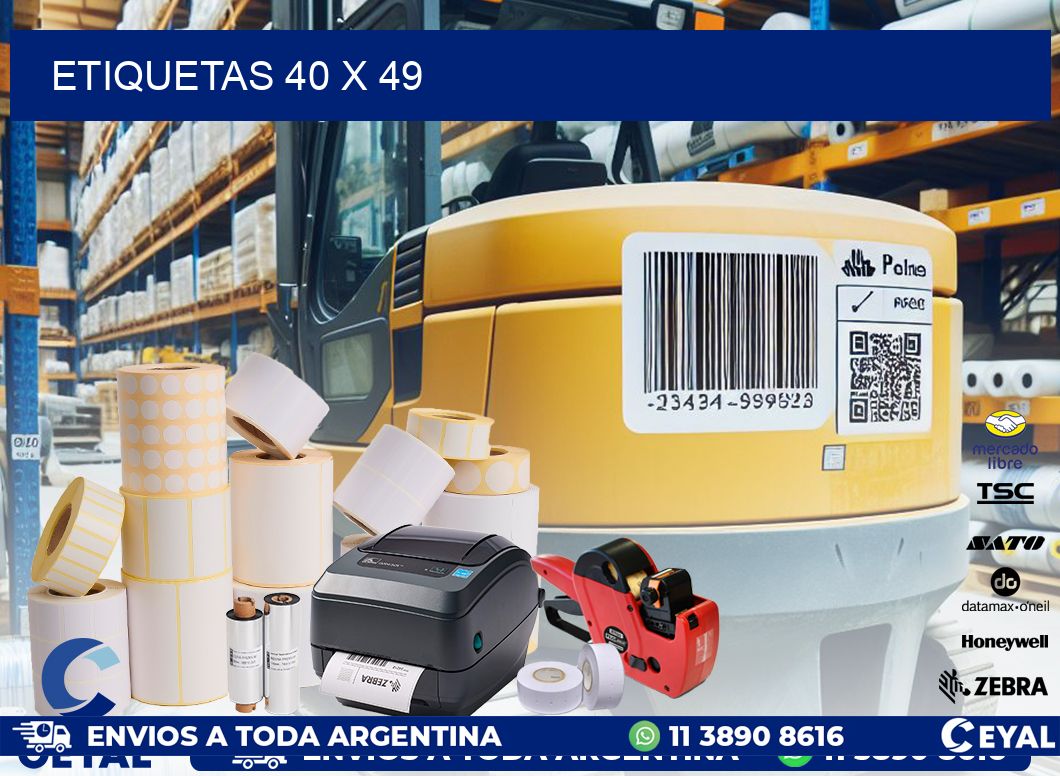 ETIQUETAS 40 x 49