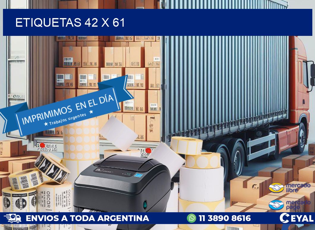 ETIQUETAS 42 x 61