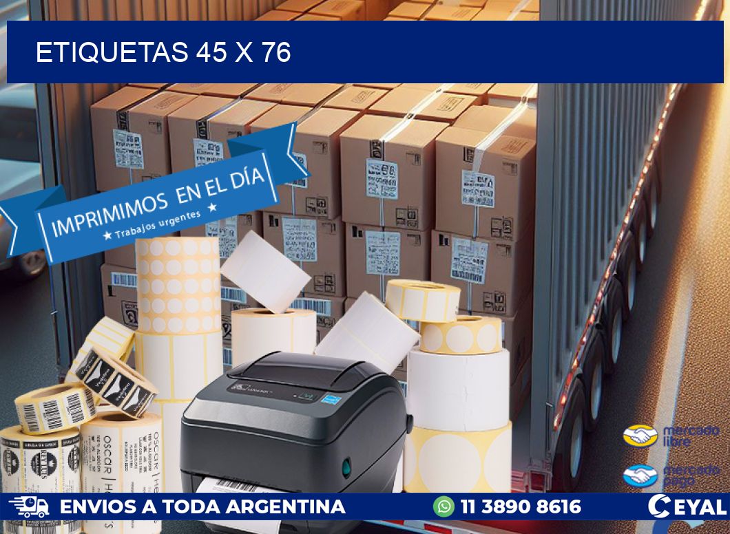 ETIQUETAS 45 x 76