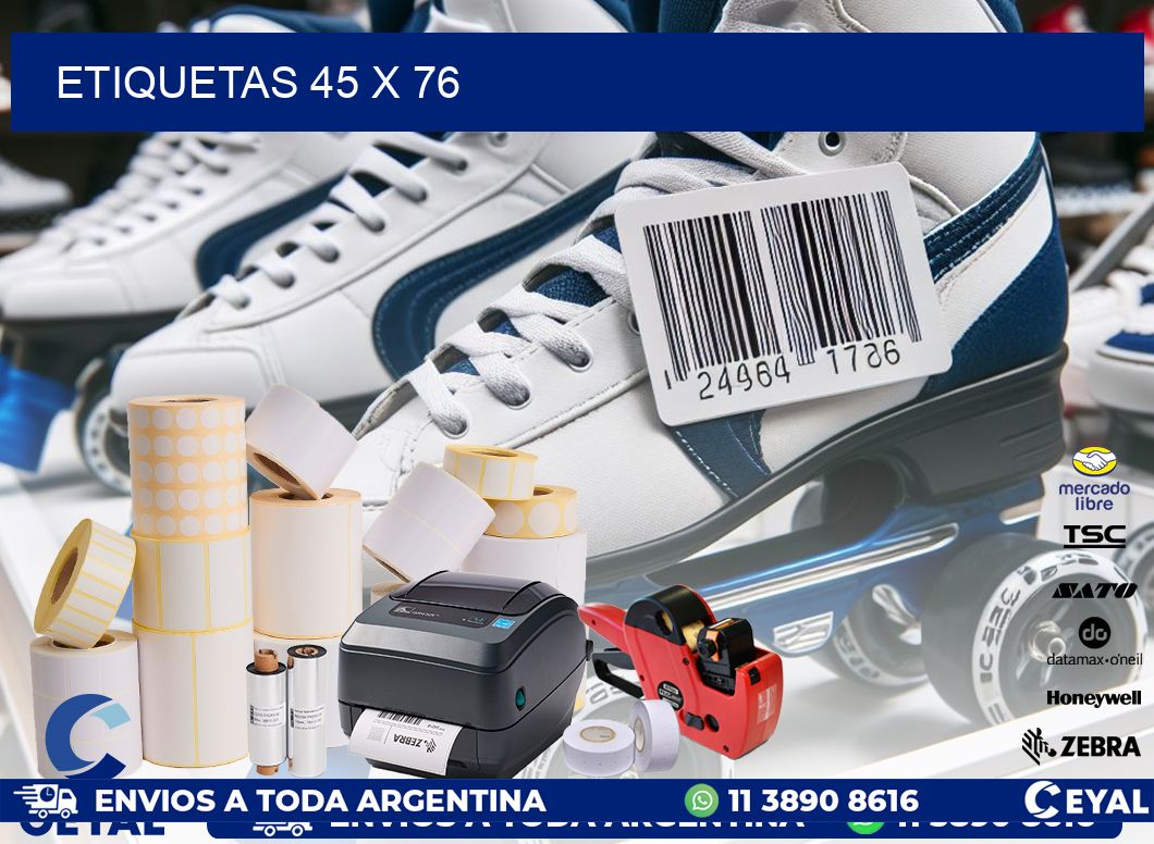 ETIQUETAS 45 x 76