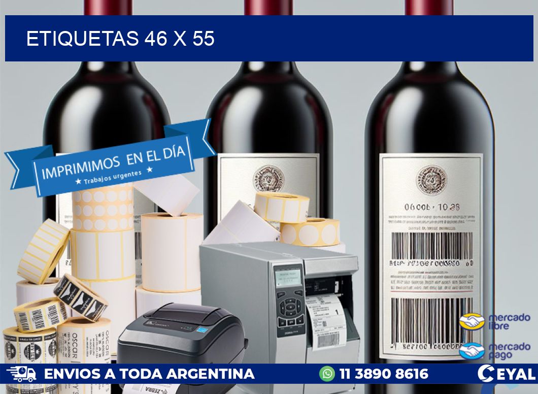 ETIQUETAS 46 x 55