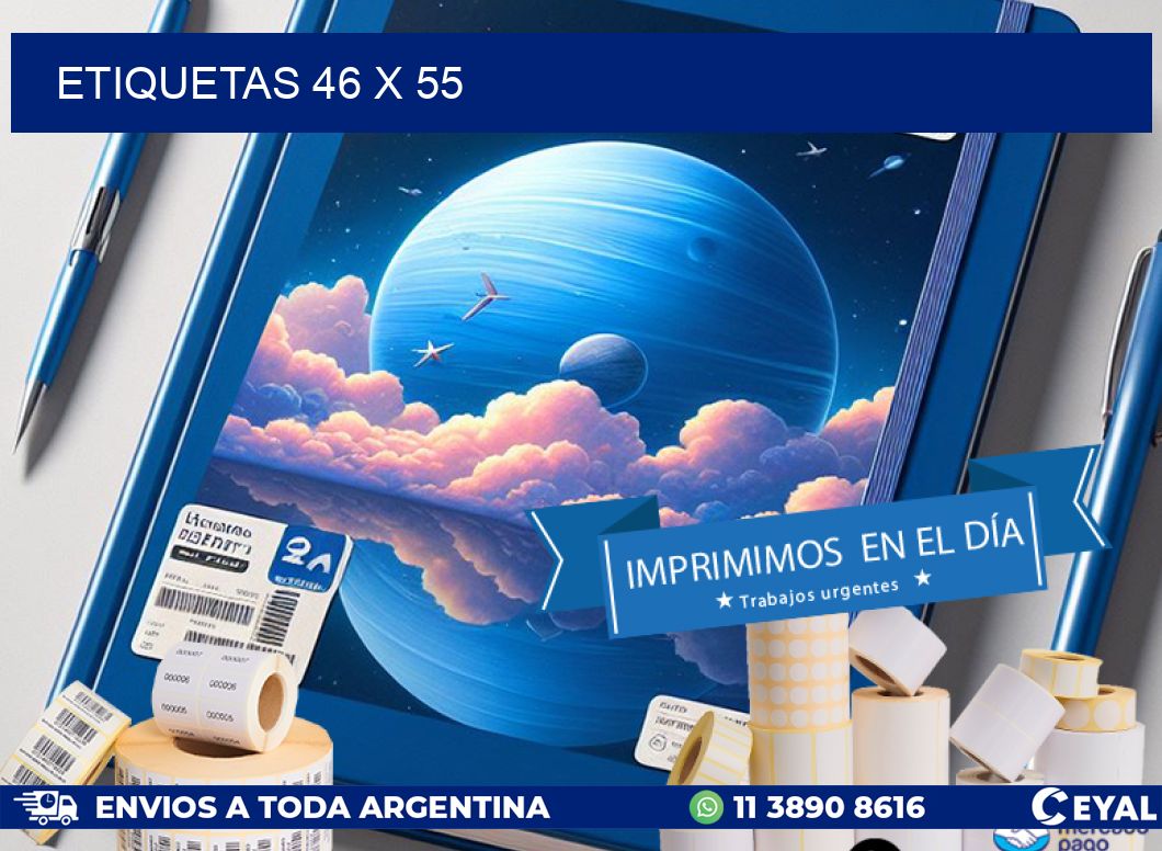 ETIQUETAS 46 x 55