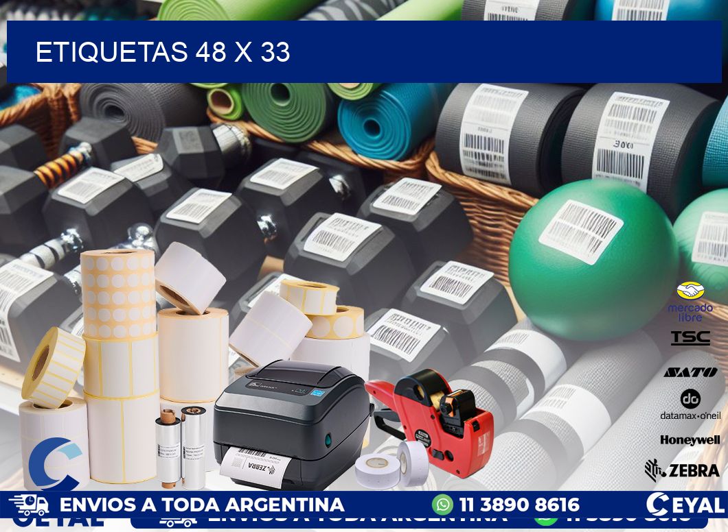 ETIQUETAS 48 x 33