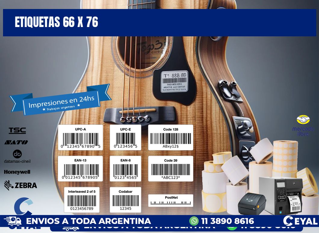 ETIQUETAS 66 x 76
