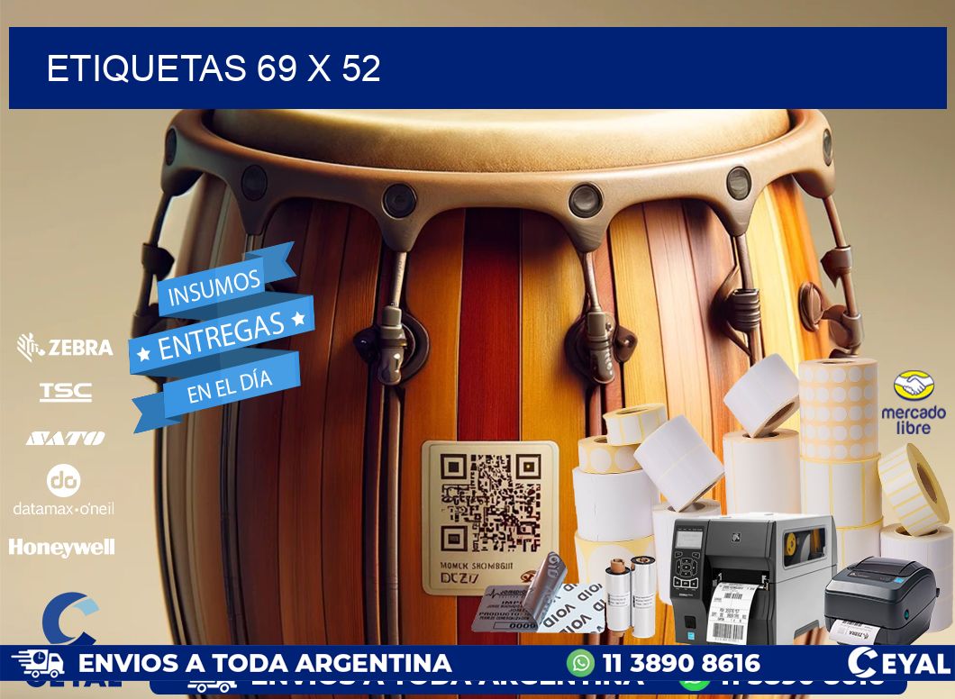 ETIQUETAS 69 x 52