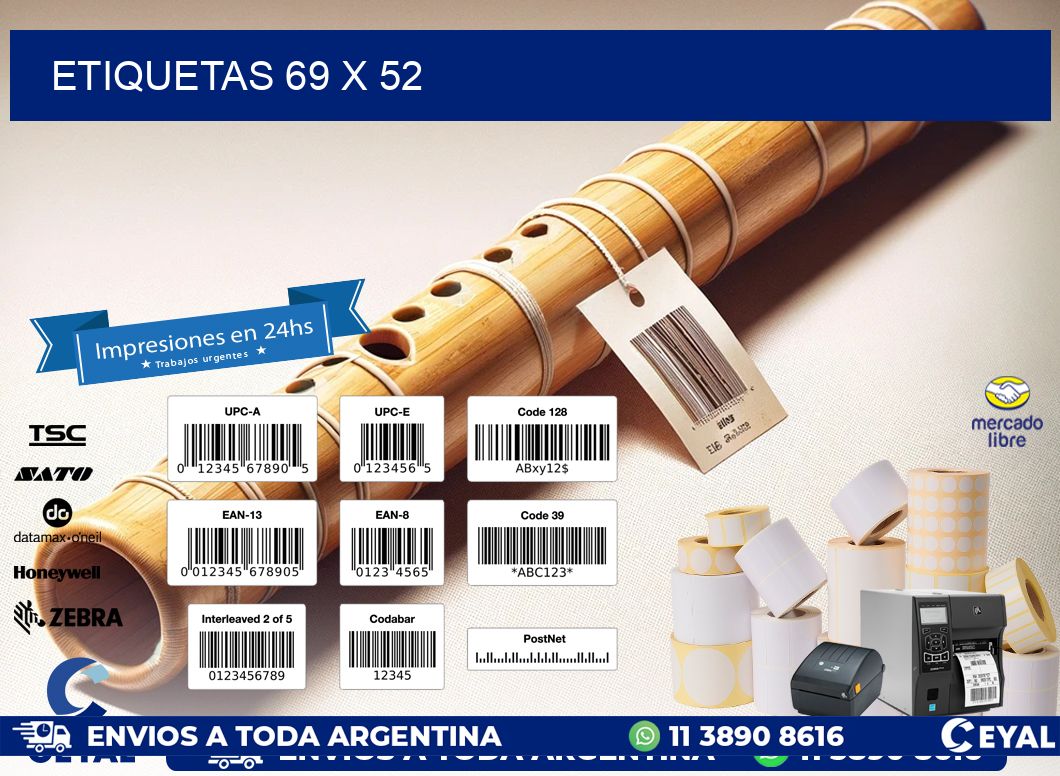 ETIQUETAS 69 x 52
