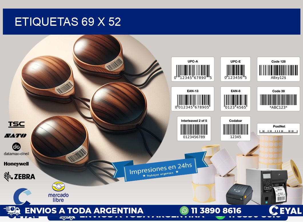 ETIQUETAS 69 x 52