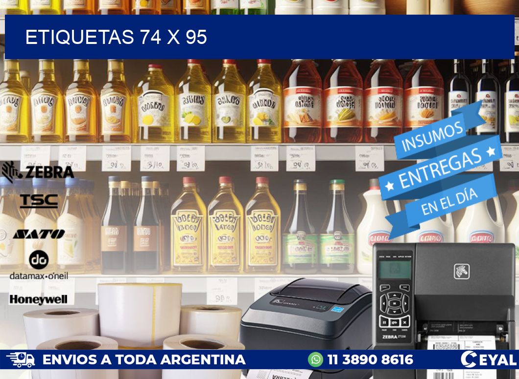 ETIQUETAS 74 x 95