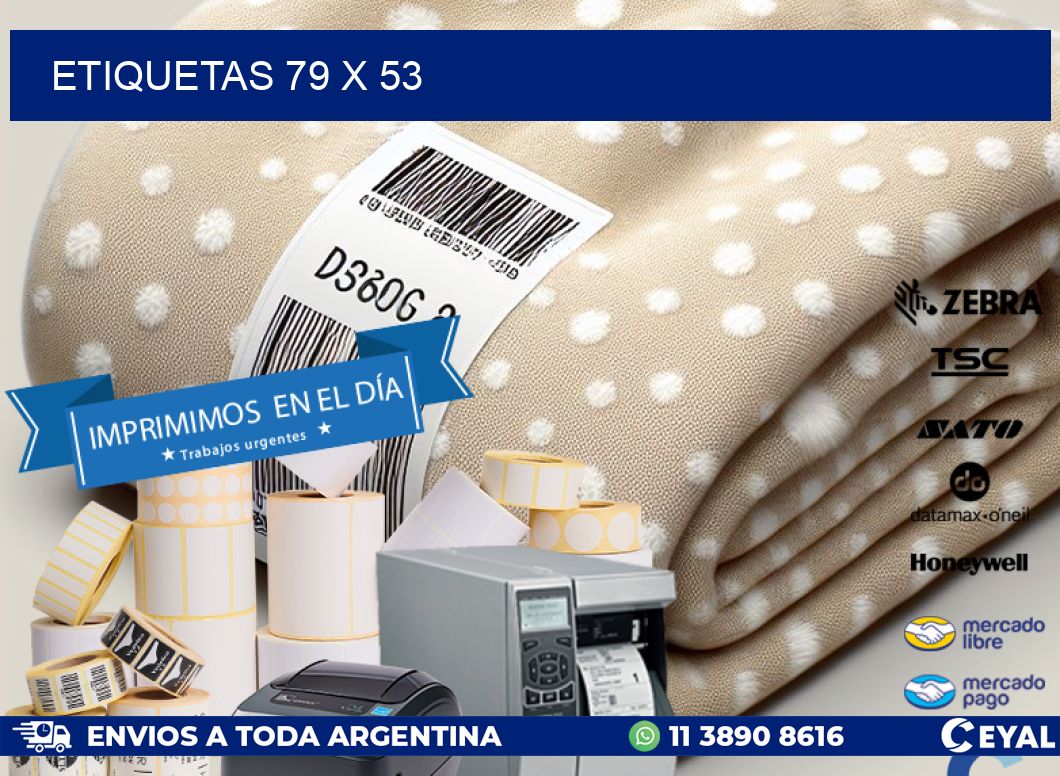 ETIQUETAS 79 x 53