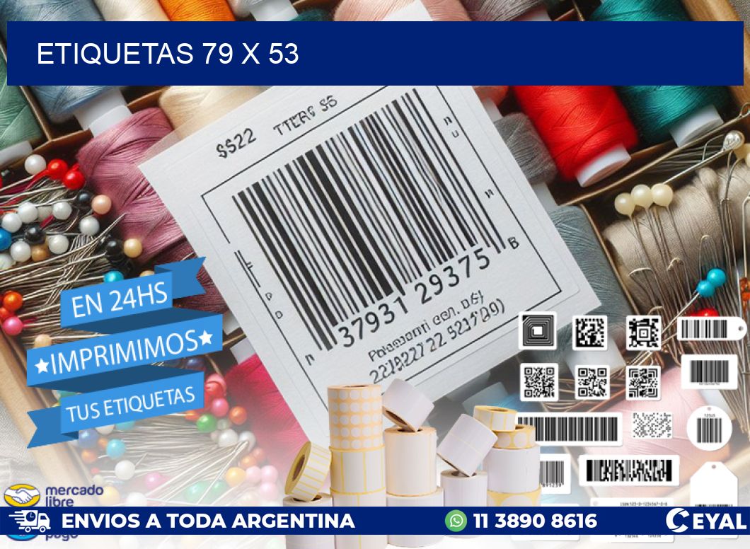 ETIQUETAS 79 x 53
