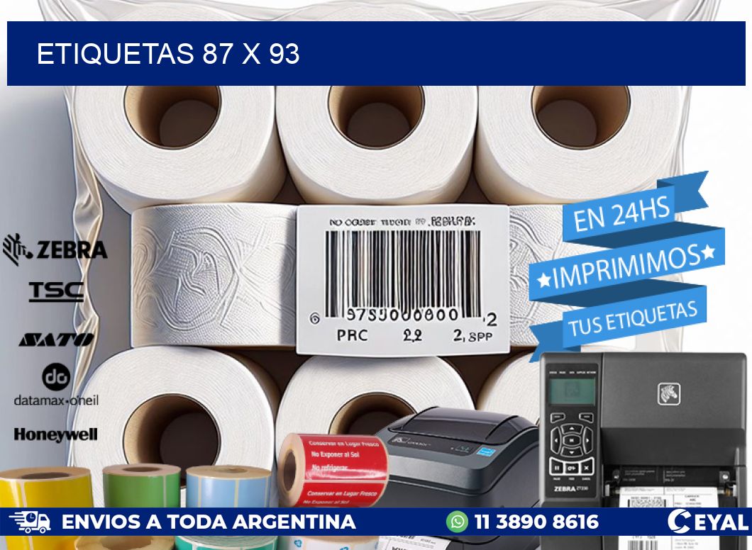 ETIQUETAS 87 x 93