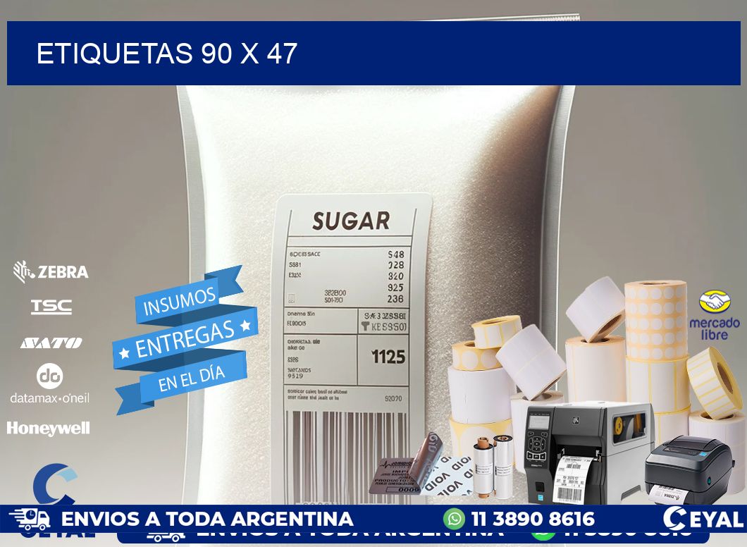 ETIQUETAS 90 x 47