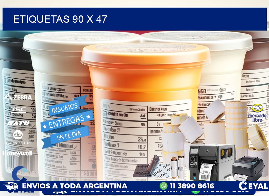 ETIQUETAS 90 x 47