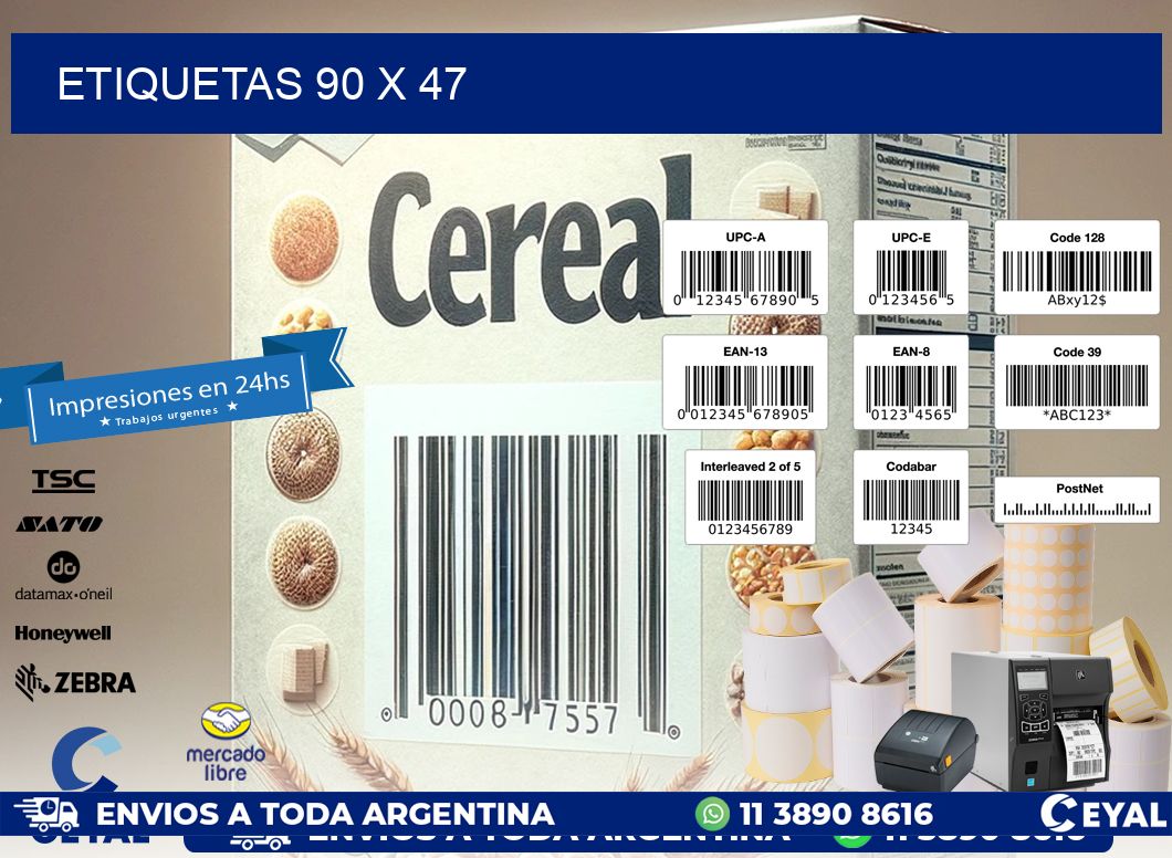 ETIQUETAS 90 x 47