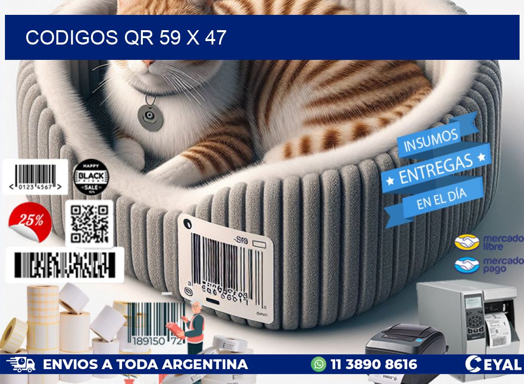 CODIGOS QR 59 x 47