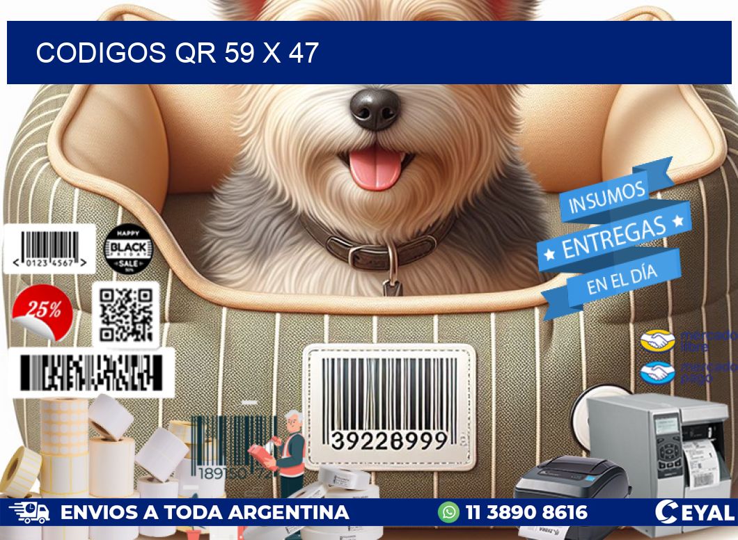 CODIGOS QR 59 x 47