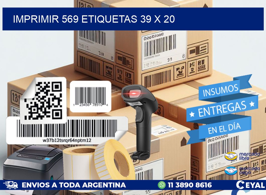IMPRIMIR 569 ETIQUETAS 39 x 20