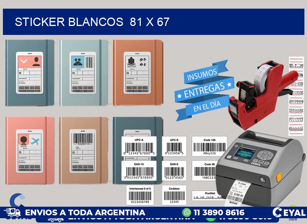 STICKER BLANCOS 81 x 67
