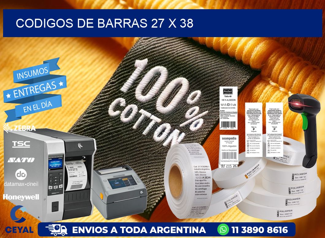 codigos de barras 27 x 38