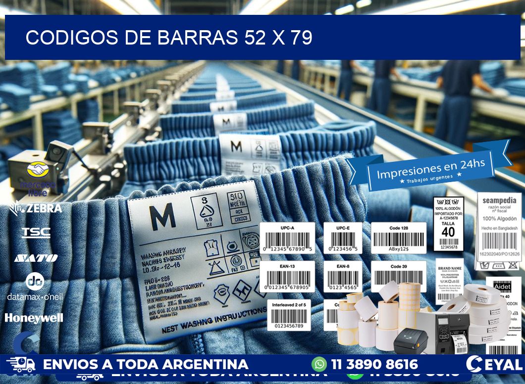 codigos de barras 52 x 79